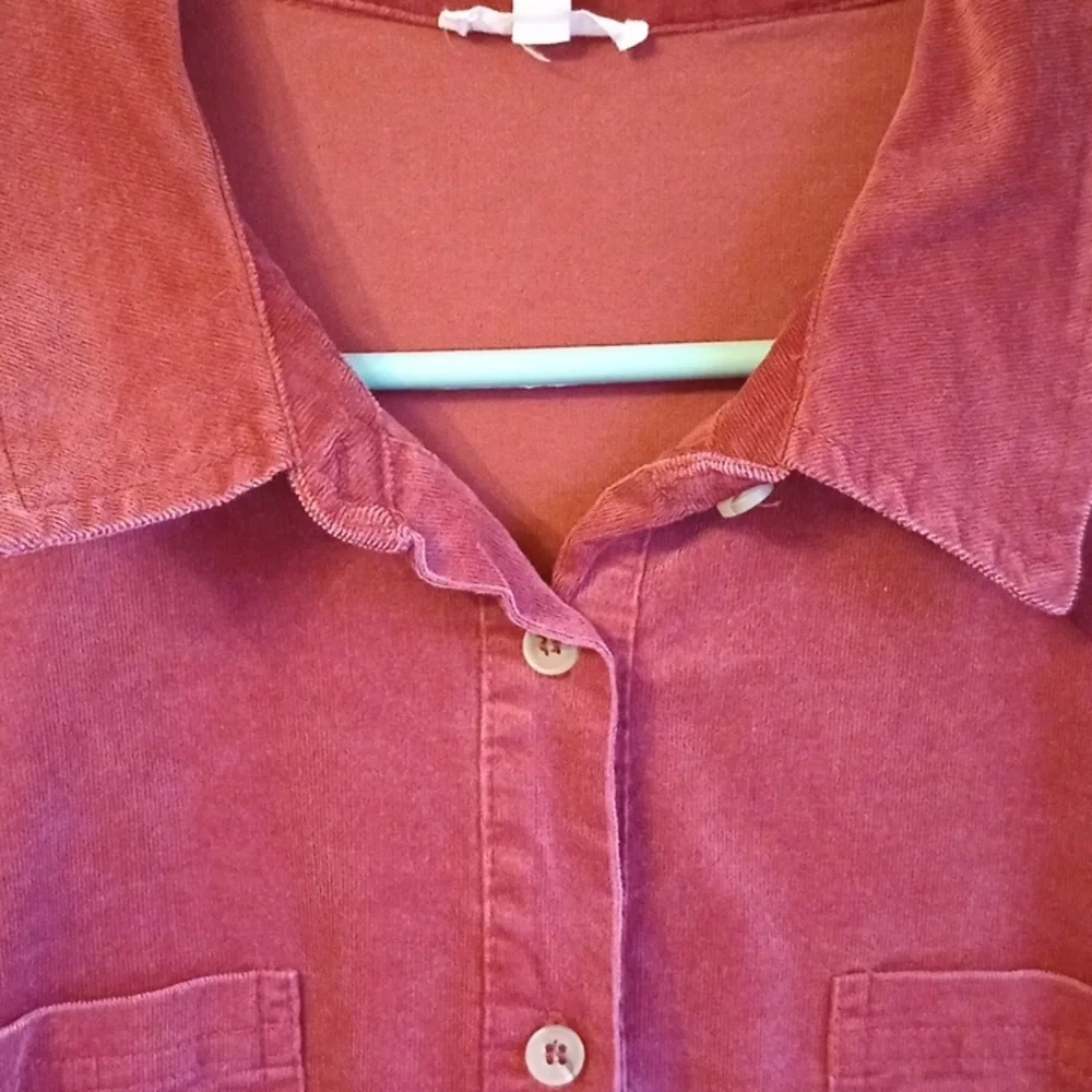 Jodifl Corduroy Peplum tiered Mini Boho Western Dress Size L - Picture 4 of 11